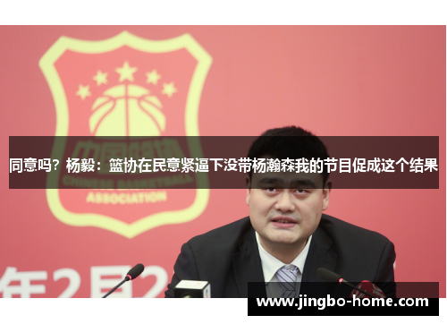 同意吗？杨毅：篮协在民意紧逼下没带杨瀚森我的节目促成这个结果